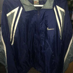 #FR2 Vtg 90s Nike Mens Windbreaker Jacket big Center Swoosh Logo XL